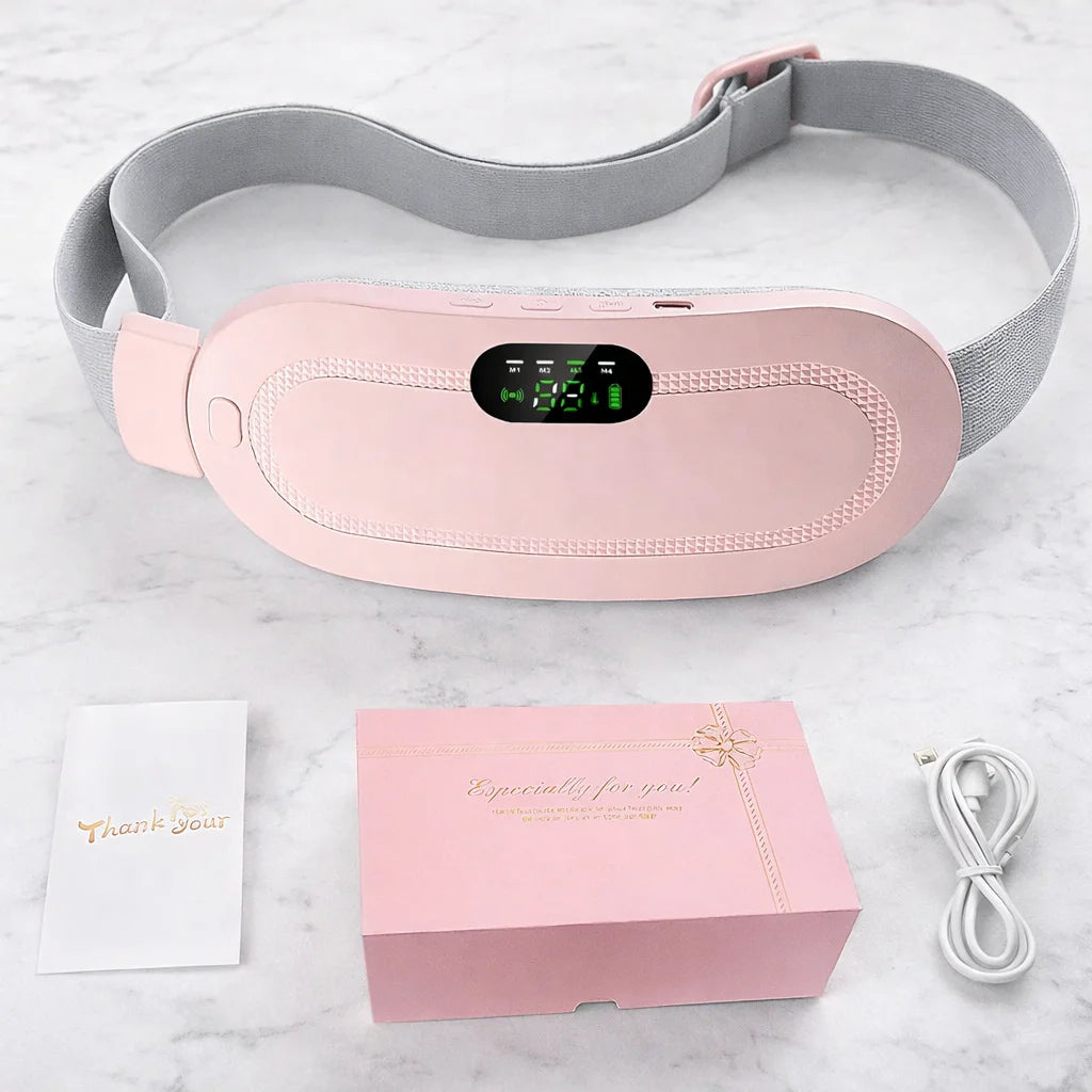 AlivioMenstrual - Cinturón Térmico Portátil Para Cólicos