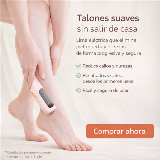 REMOVEDOR DE CALLOS Y DUREZAS ELÉCTRICO